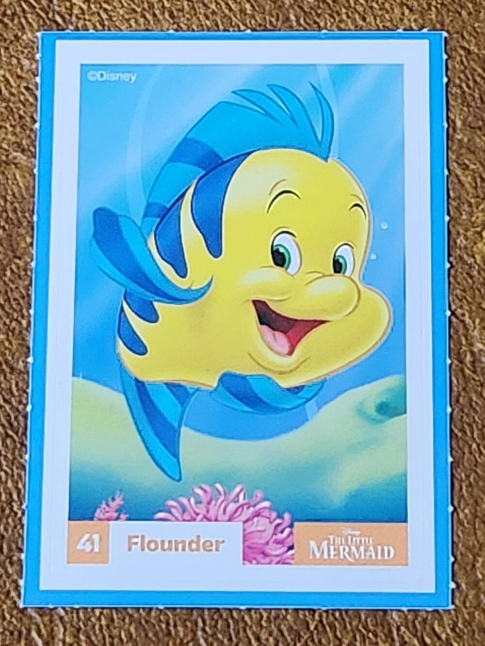 Loblaws Disney Stickers - 41 Flounder - MAKE A BUNDLE!!